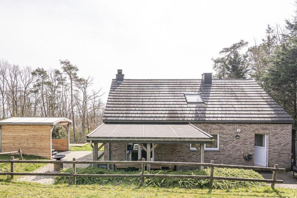 Villa Du bonheur met Sauna en Jacuzzi Somme-Leuze Extérieur photo