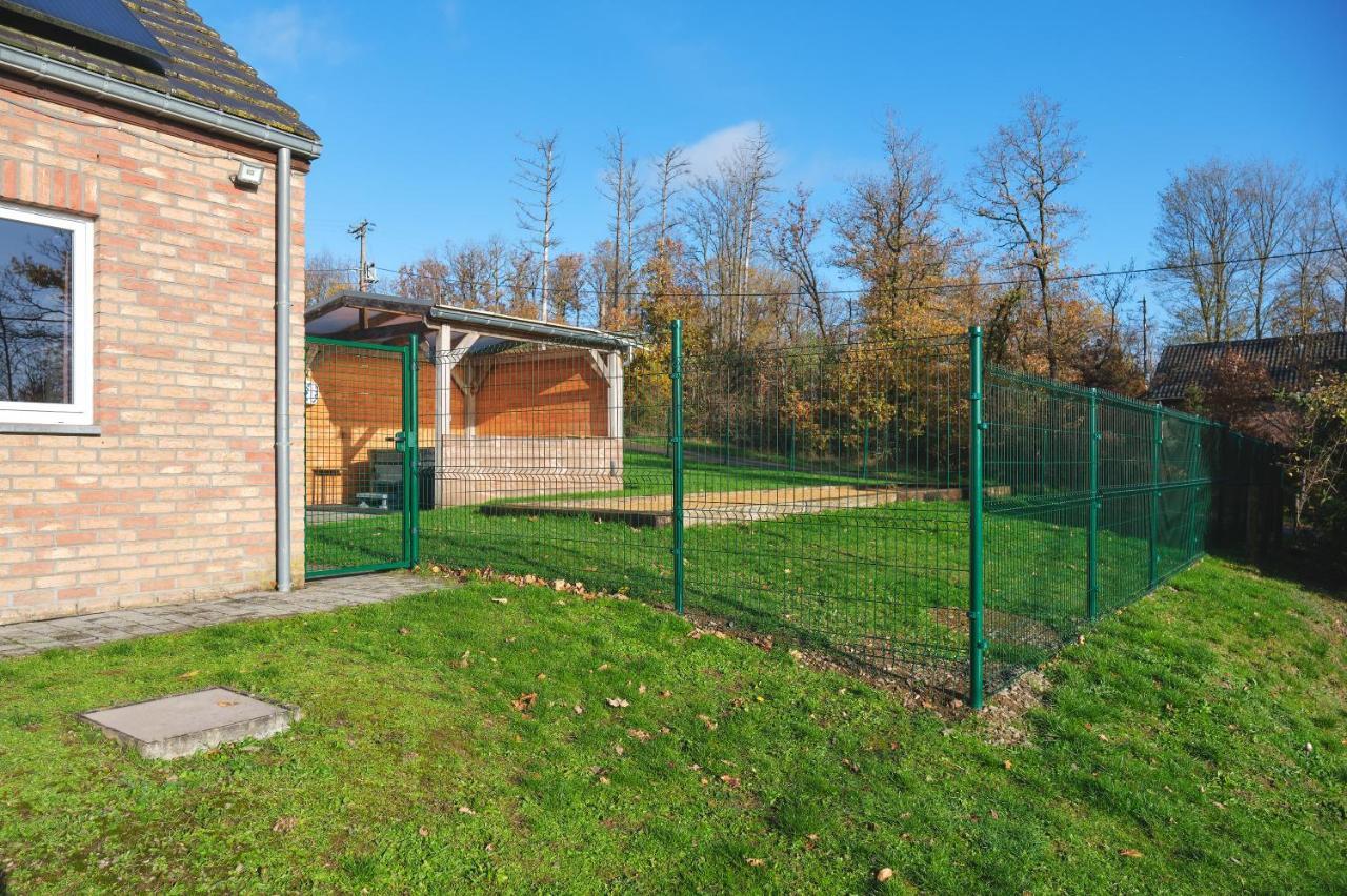 Villa Du bonheur met Sauna en Jacuzzi Somme-Leuze Extérieur photo