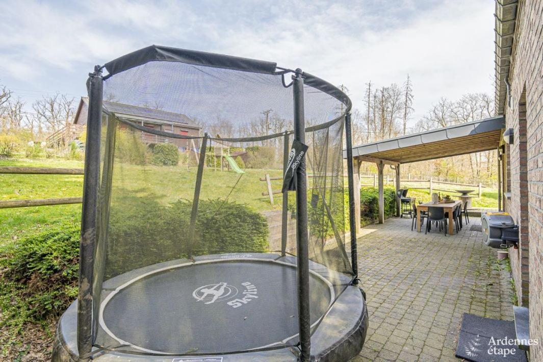 Villa Du bonheur met Sauna en Jacuzzi Somme-Leuze Extérieur photo